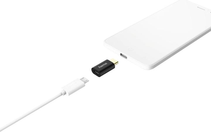 Actual product image Hama Adapter Micro USB to USB Type-C-St (USB-C)