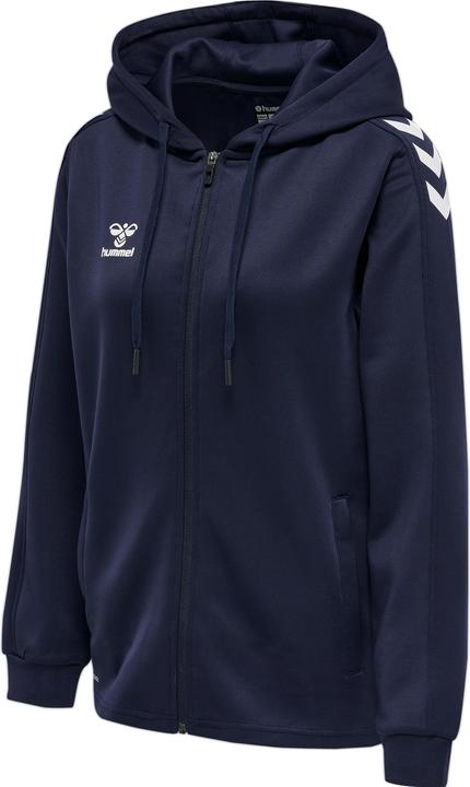 Actual product image hummel Core Xk Poly Zip Hood Sweat Woman (S)