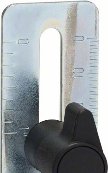 Bosch Professional Zubehör Depth stop, suitable for: GHO, PHO