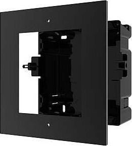 Actual product image Hikvision DS-KD-ACF1/Black Door station flush-mounted frame 1gang