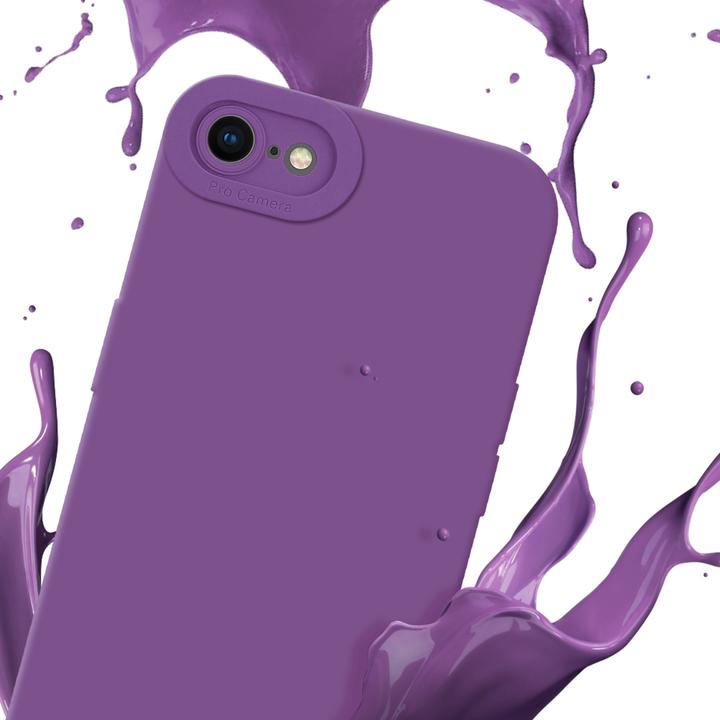 Actual product image Cadorabo Case for Apple iPhone 7 / 7S / 8 / SE 2020 in TPU Fluid LM162 Style (Apple iPhone 7, Apple iPhone SE (2nd Gen))
