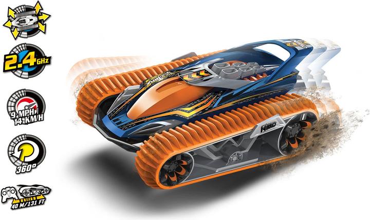 Produktbild Nikko 10031 VelociTrax Ferngesteuertes RC Auto, Offroad Raupenfahrzeug, LiFePo4-Akku, Bis 14 k...
