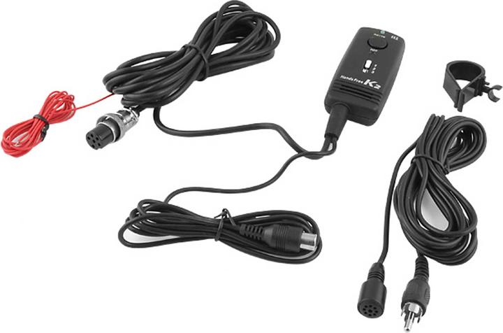 Produktbild Aim TTi Freisprech-TTi-Paket für CB-Funkgeräte TTi THF-100 K2, mit 6-poligem Mikrofon, PTT-Taste und TOT-Fun