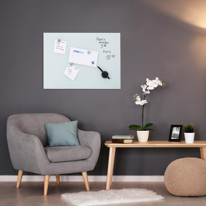 Actual product image Relaxdays Magnetic Dry Erase Board (80 x 0.4 x 50 cm)