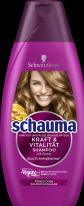 Schwarzkopf Schauma Shampoo kraft & vitalität, 400ml Flasche (400 ml, Flüssiges Shampoo)