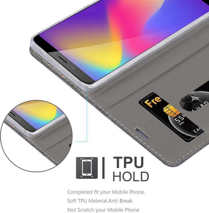 Actual product image Cadorabo Book Jeans Optics Cover (ZTE Nubia N3)