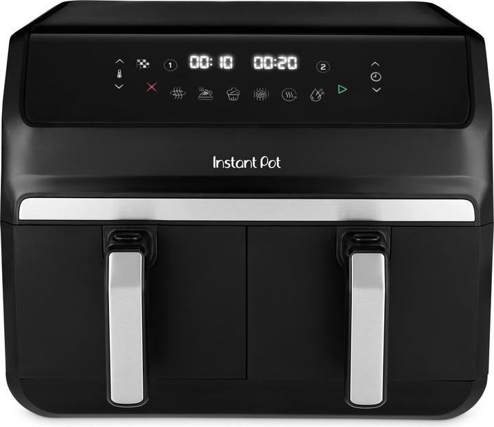 Produktbild Instant Pot Instant - Airfryer - 8L Vortex Dual Drawer EU, Stainless Steel / Black - 140-3150-01-EU (EU-Stecker)
