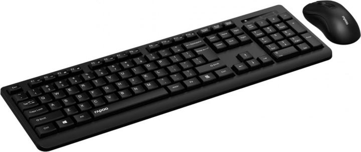 Produktbild Rapoo X1700 Schwarz Kabelloses Multi-Mode-Deskset (DE, Kabellos)