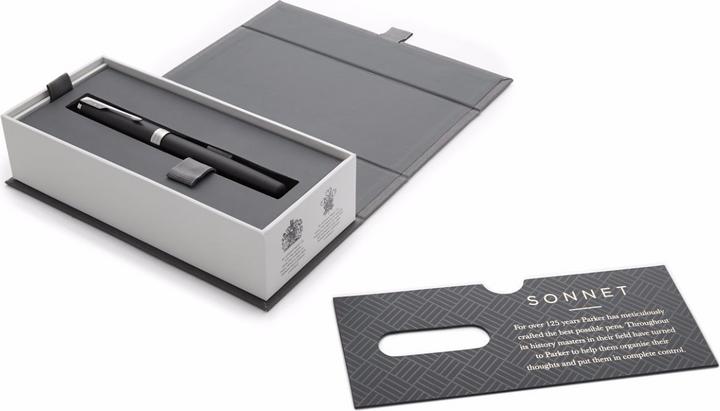 Actual product image Parker Pen Sonnet (Silver, 1 x)