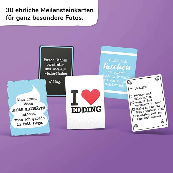 Actual product image Simon & Jan Milestone cards toddler (German)