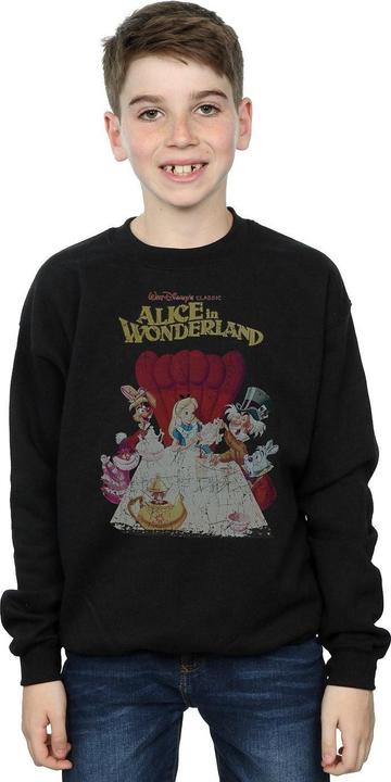 Immagine prodotto Disney Alice In Wonderland Retro Poster Felpa Ragazzi (140, 146)