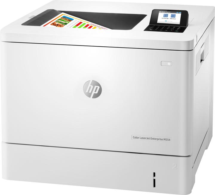 Produktbild HP Color LaserJet Enterprise M554dn (Laser, Farbe)