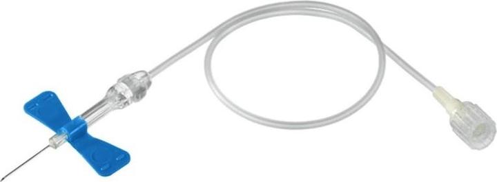 B.Braun Venofix Safety 23G 0.65x19mm Schlauch 30cm blau 50 Stk