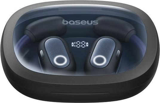 Immagine prodotto Baseus Eli Fit Open- Ear Headset Drahtlose Konnektivität/Musik USB Typ-C Bluetooth Schwarz (7.50 h, Senza fili)