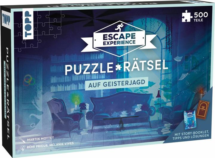 Actual product image Escape Experience - Puzzle puzzle - On a ghost hunt (500 pieces)