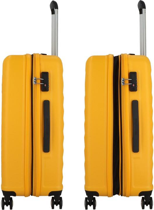 Produktbild American Tourister Summer Square 4 Rollen Kofferset 3-teilig mit Dehnfalte (209 l, XL (ab 115l))