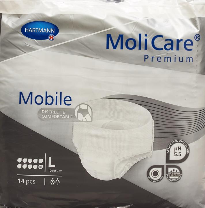 Actual product image MoliCare Mobile 10 Incontinence Pants (14 x, L)
