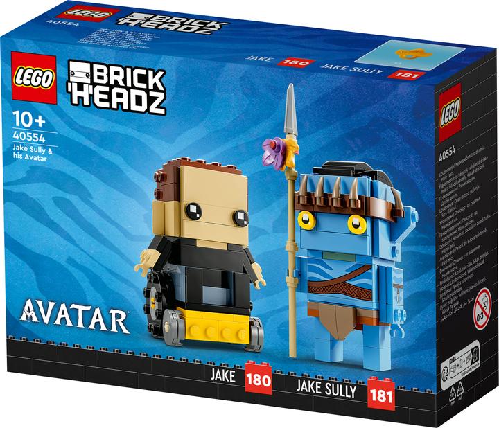 Produktbild LEGO BrickHeadz Jake Sully und sein Avatar 40554 (40554, LEGO Brickheadz, LEGO Seltene Sets)