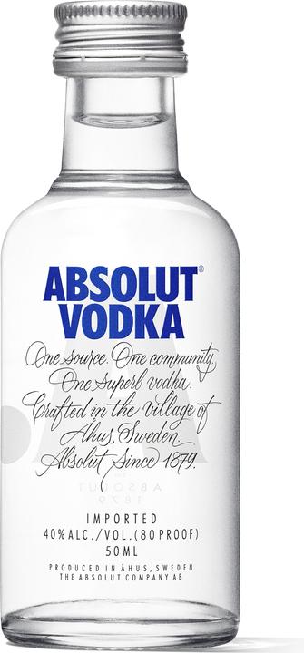 Actual product image Absolut Vodka (1 x 5 cl)