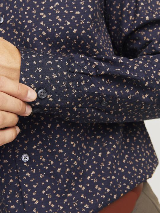 Produktbild Jack & Jones Jprblaleeds Print Dobby L/S Shirt Ln (M)