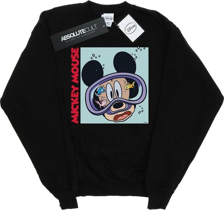 Immagine prodotto Disney Mickey Mouse Under Water Felpa Uomo (L)