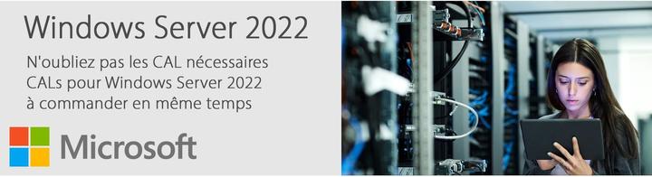 Produktbild Microsoft Windows Server 2022 Standard (1 User, unbegrenzt)