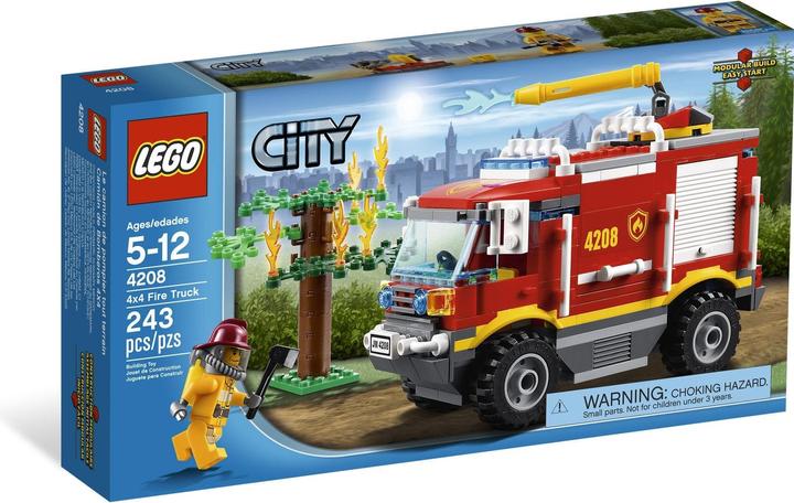 Produktbild LEGO Feuerwehr Geländetruck (4208, LEGO City)