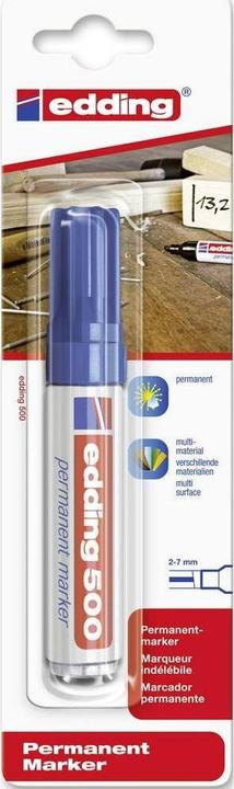 Actual product image Edding 500 (Blue, 2 mm, 1 x)