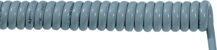 Produktbild Lapp Kabel Spiralkabel ÖLFLEX® SPIRAL 400 P 2000 mm / 6000 mm 2 x 0.75 mm² Grau 70002625 1 St. (6 m)