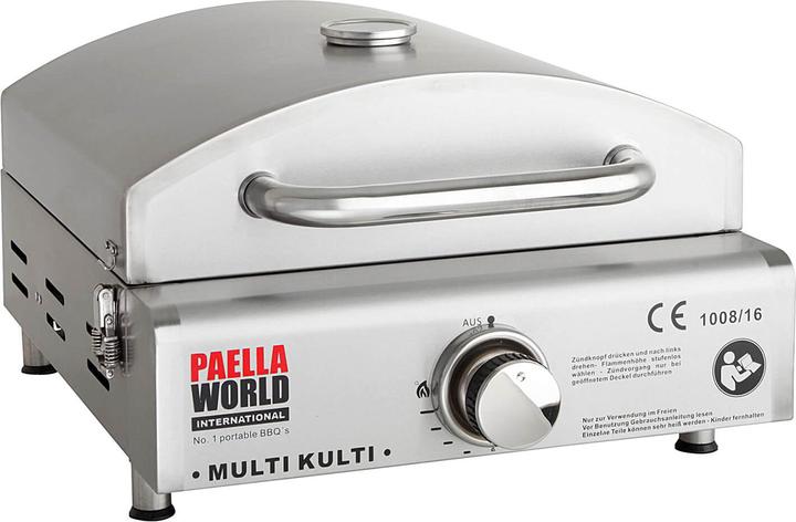 Produktbild All'Grill MULTI-KULTI ®, der multifunktionale Gasgrill -MIT ZÜNDSICHERUNG- (3.80 kW)