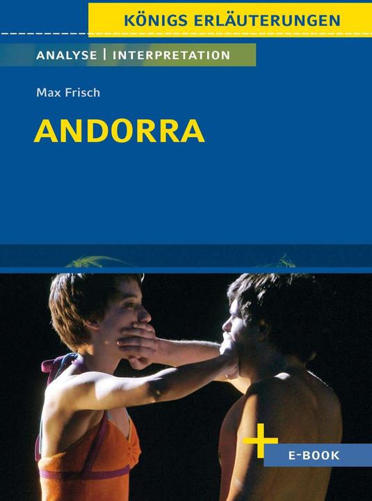 Produktbild Andorra von Max Frisch - Textanalyse und Interpretation (Deutsch, Max Frisch, Bernd Matzkowski, 2024)