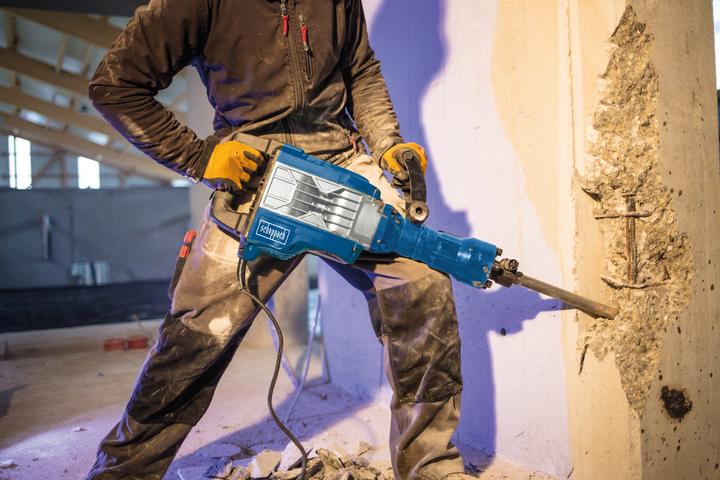 Actual product image Scheppach AB1900 Demolition Hammer 230-240V 50Hz - 60J (Electrical connection)