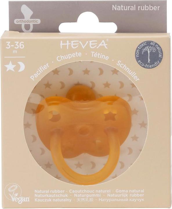Actual product image Hevea Star and Moon (1 x, from 3 M.)