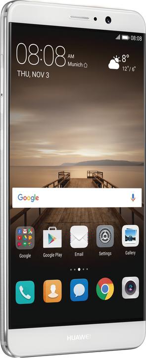 Produktbild Huawei Mate 9 (64 GB, Moonlight Silver, 5.90", Hybrid Dual SIM, 20 Mpx, 4G)