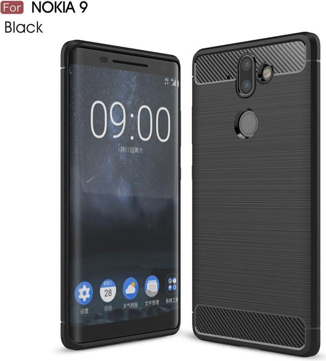 Cover-Discount Silicone Rubber Case Metal Carbon Look