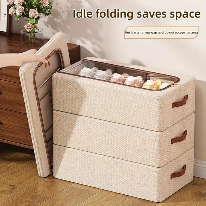 Image du produit Only-Bags.Store 1 St. Stilvolle faltbare Schuhaufbewahrungsbox, perfekt für Haus und Wohnheim