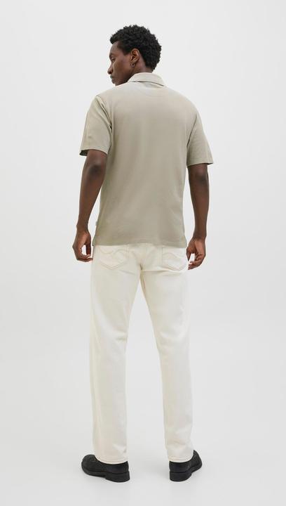 Actual product image Jack & Jones Single-coloured shirt collar polo shirt Poloshirt (XL)