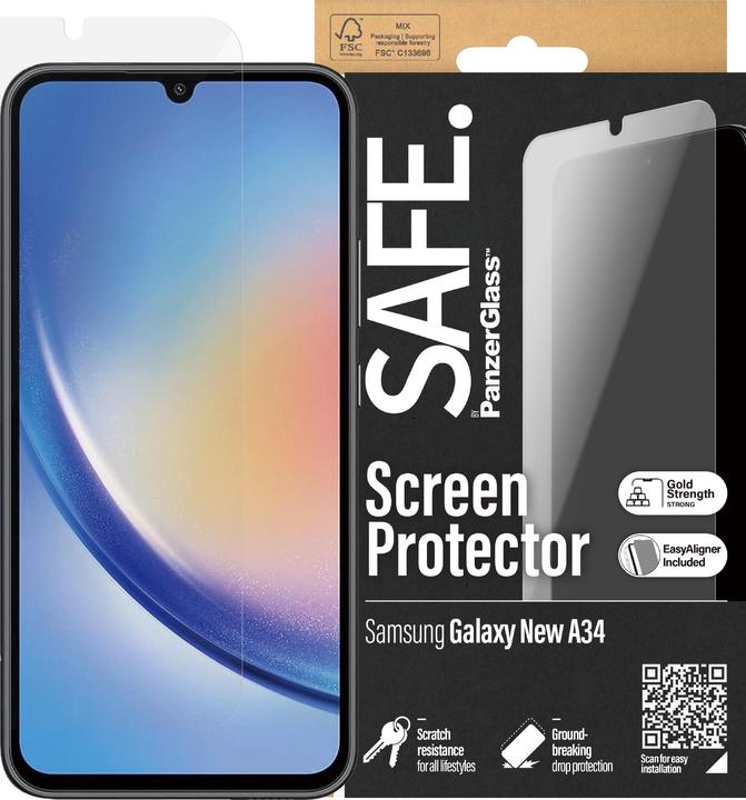 Actual product image Safe Ultra-Wide Fit (1 Piece, Samsung Galaxy A35)