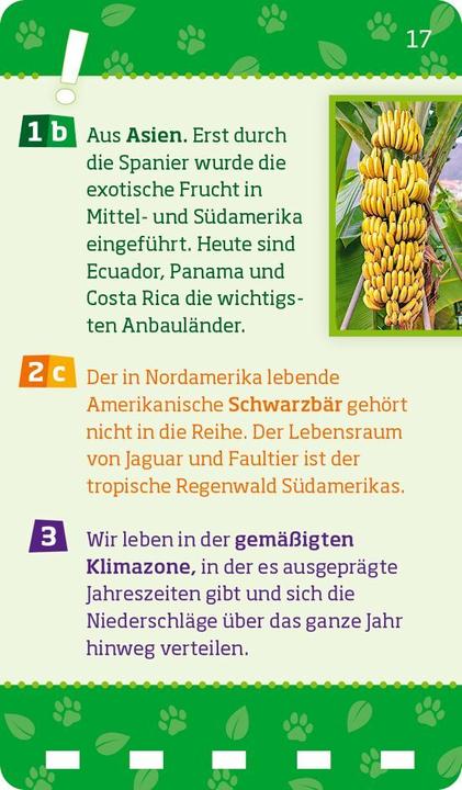 Actual product image Tessloff WAS IST WAS Quiz Natur und Tiere (German, Tessloff Verlag Ragnar Tessloff GmbH & Co.KG, 2024)