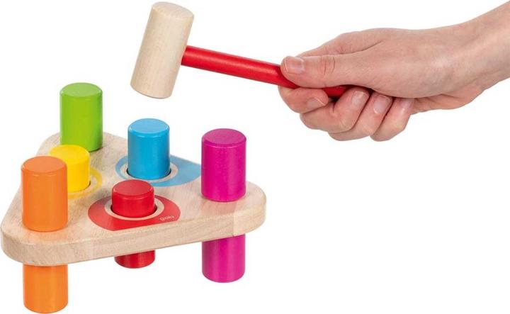 Produktbild Goki Hammerbank, Regenbogenfarben