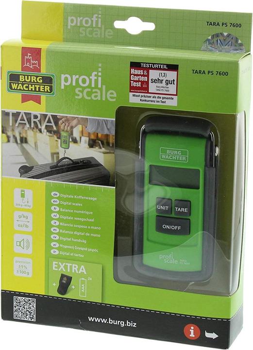 Immagine prodotto Burg Wächter Bilancia manuale TARA PS 7600