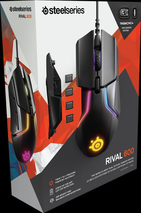 Actual product image SteelSeries Rival 600 (Cable)