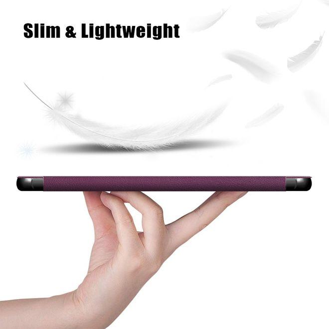 Produktbild MU Classic Dreifach faltbare Leder Hülle (Galaxy Tab A7 Lite 8.7)