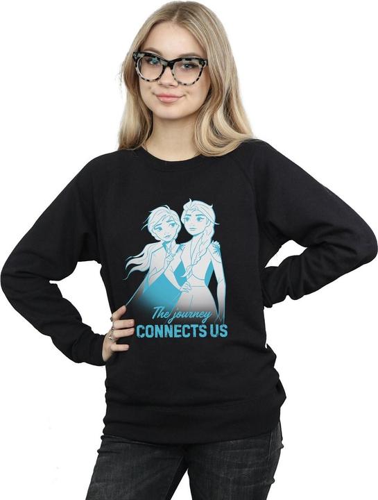 Produktbild Disney Frozen 2 Elsa and Anna The Journey Connects Us Sweatshirt (L)