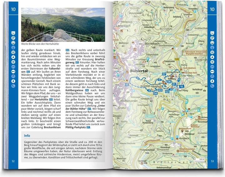 Actual product image Hiking guide Black Forest Central-North, 50 tours