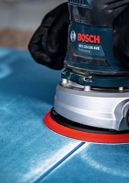 Immagine prodotto Bosch Professional Zubehör Expert C470 Carta abrasiva multiforo per levigatrice rotorbitale, 150 mm, G 100, 50 pz. (100)