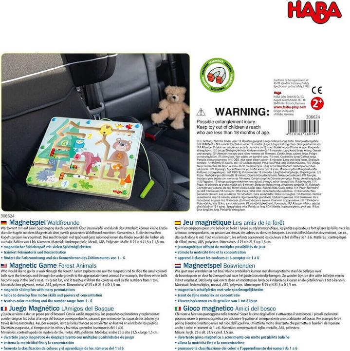 Produktbild Haba Magnetspiel Waldfreunde (Deutsch)