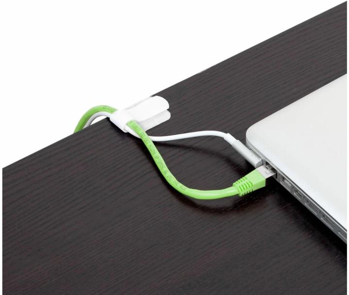 Produktbild Label-the-cable Klettkabelhalter selbstklebende (Klettkabelbinder, 90 mm, 10 Stk.)