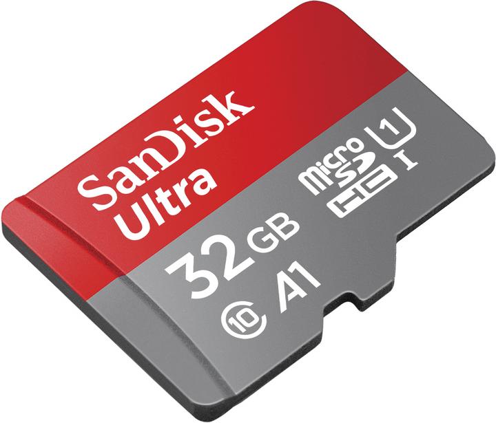 Immagine prodotto SanDisk Ultra mit Adapter (32 GB, microSDHC, U1, UHS-I)