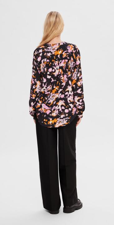 Actual product image Selected Femme Print long sleeve blouse (34)